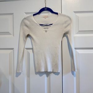 White long sleeve shirt